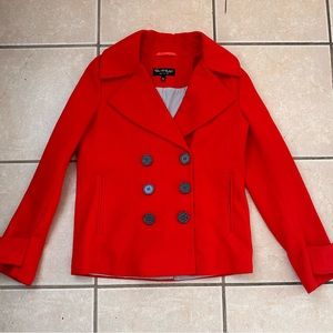 NWOT brand new red coat size 4